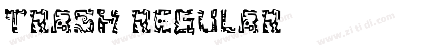 Trash Regular字体转换